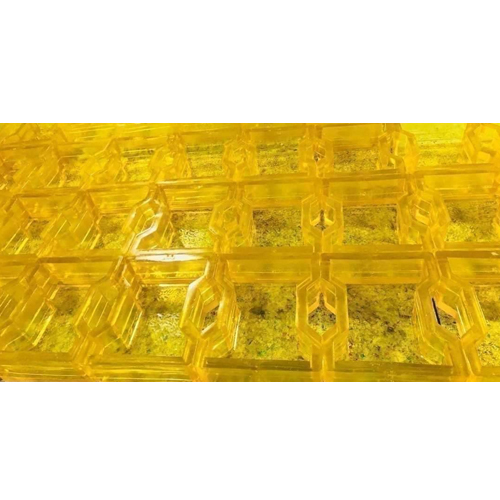 I Shape Pvc Paver Mould - Color: Yellow