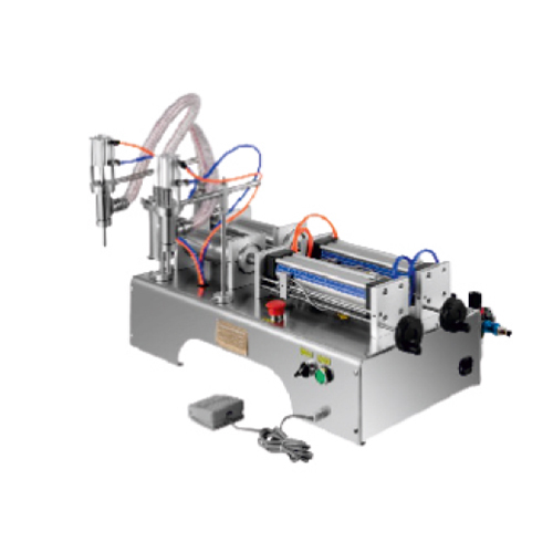 Gc-A-2 Semi-Auto Double Head Liquid Filling Machine - Air Consumption: Normal