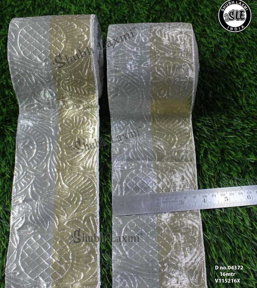 golden and silver gota patti