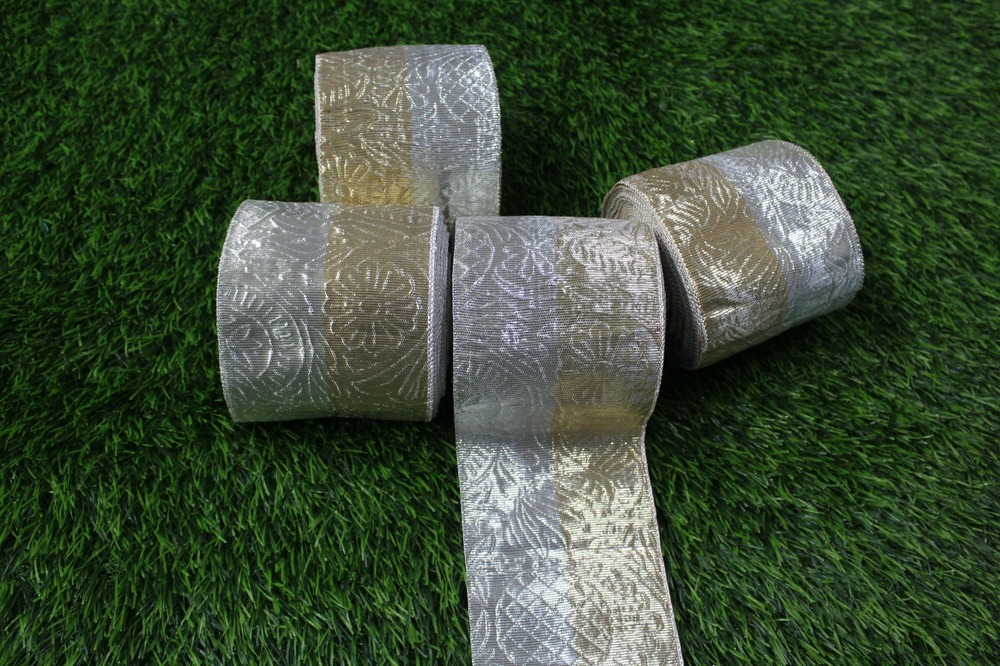 golden and silver gota patti