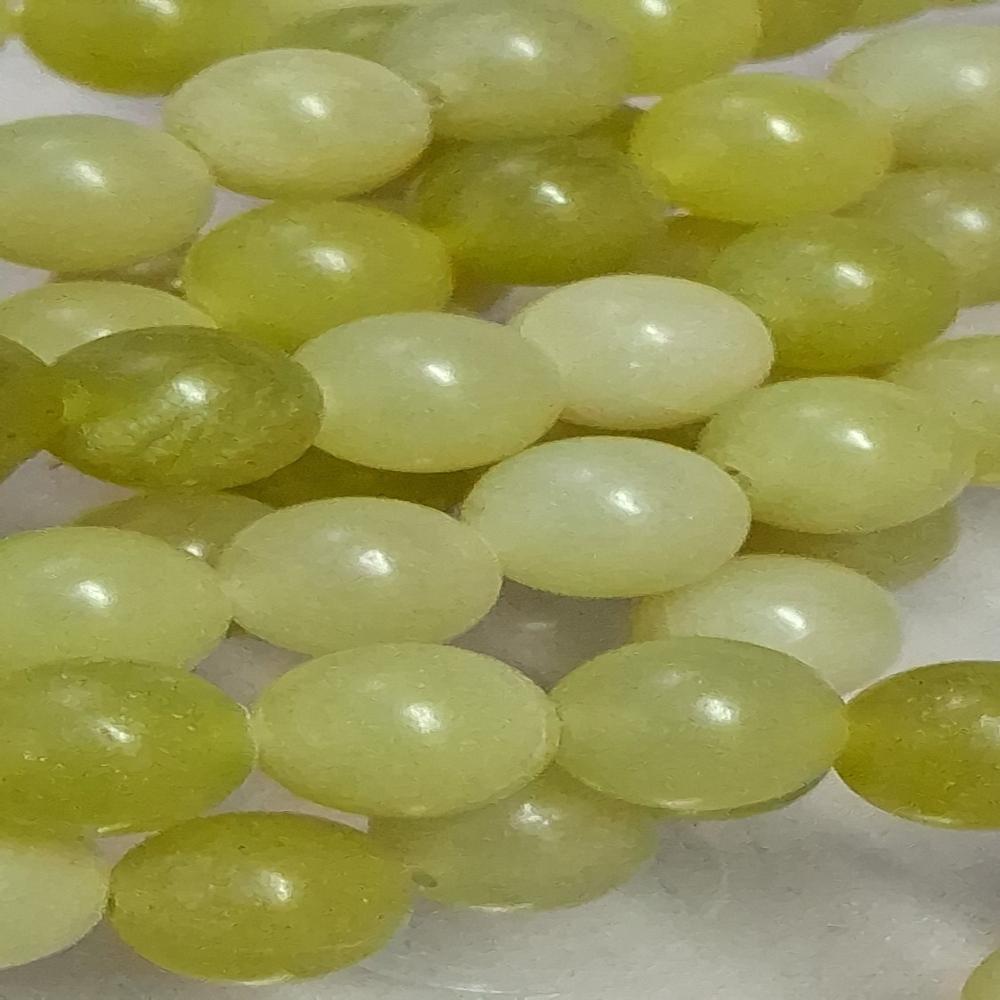 Selenite Aaa Star Crystal Beads - Color: Green