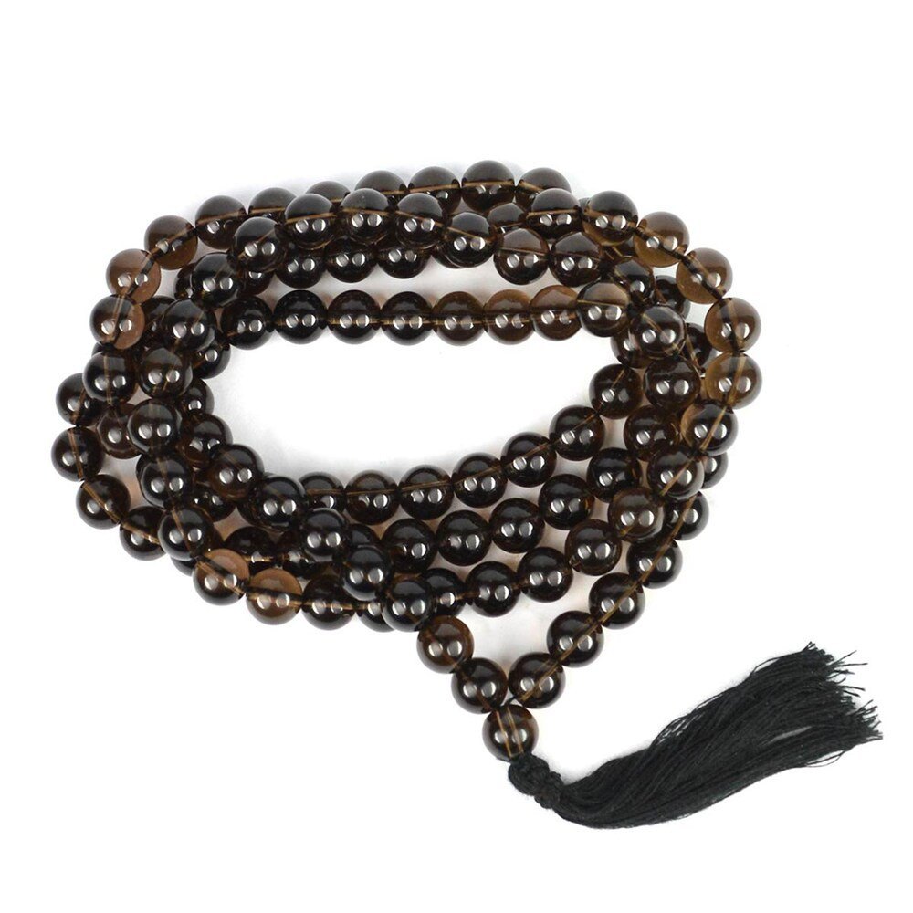 Smoky Quartz AAA Star Crystal Beads