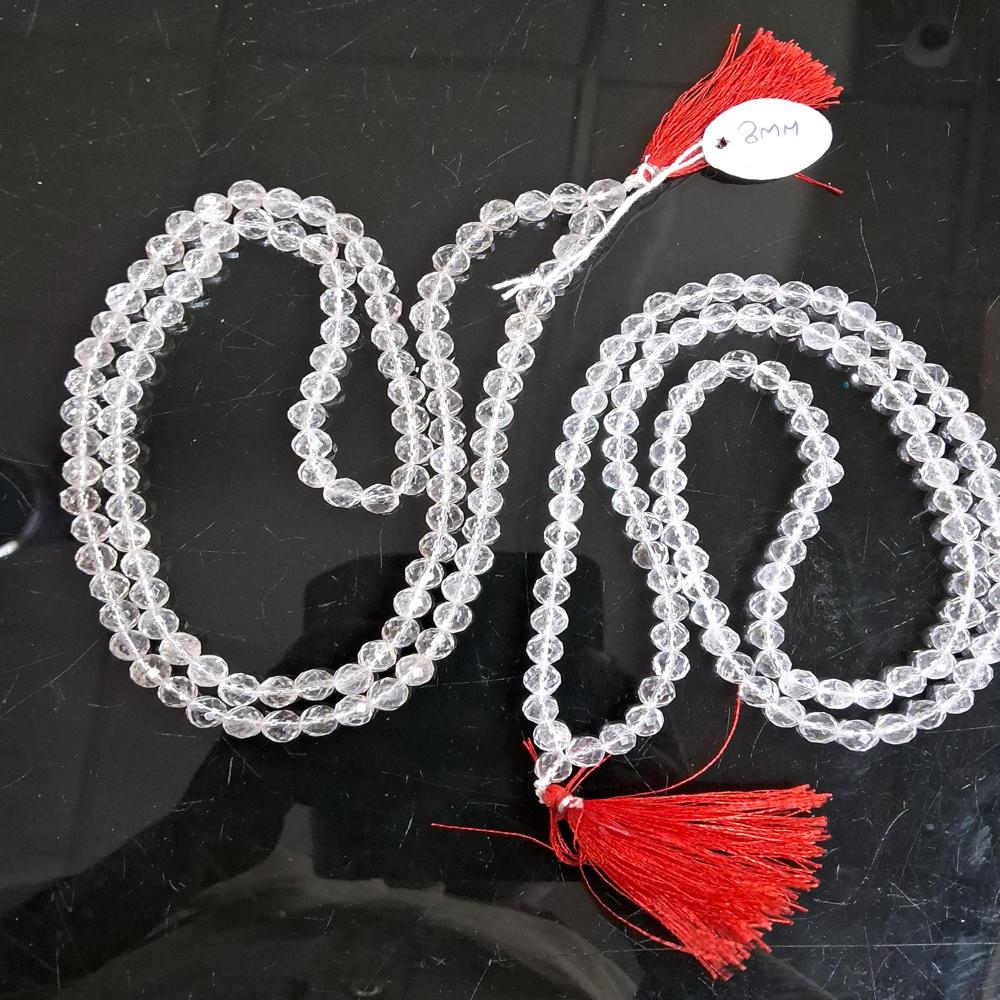 Sphatic Faceted AAA Crystal Beads