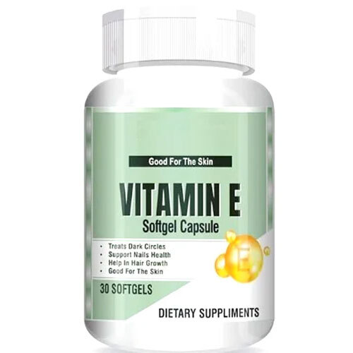 Organic Vitamin E Softgel Capsule