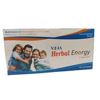 Vina Herbal Energy Capsules - Age Group: Suitable For All Ages