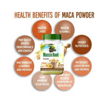 Herbal Macca Root Powder - Direction: Twice A Day Morning And Evening