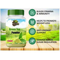 Green Tea Powder - Direction: Twice A Day Morning And Evening