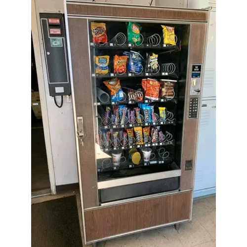 220 V Snack And Beverage Vending Machine - Material: Mild Steel