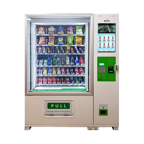 Automatic Snacks Vending Machine - Material: Mild Steel