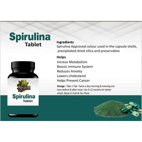 Organic Spirulina Tablet