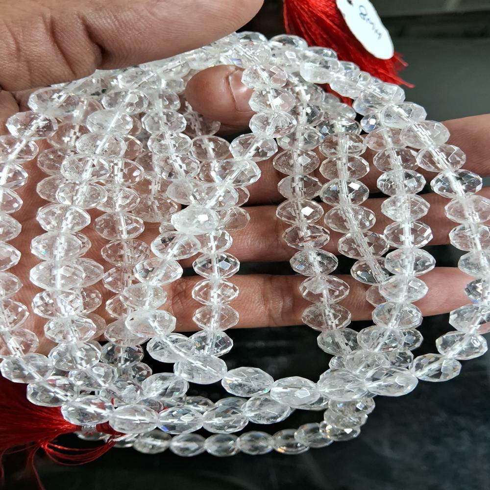 Sphatic Faceted AAA Crystal Beads