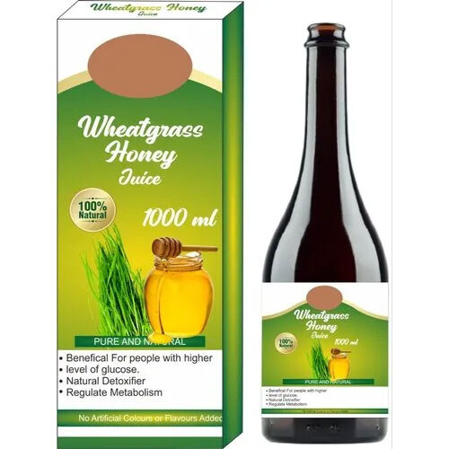 Wheatgrass Honey Juice