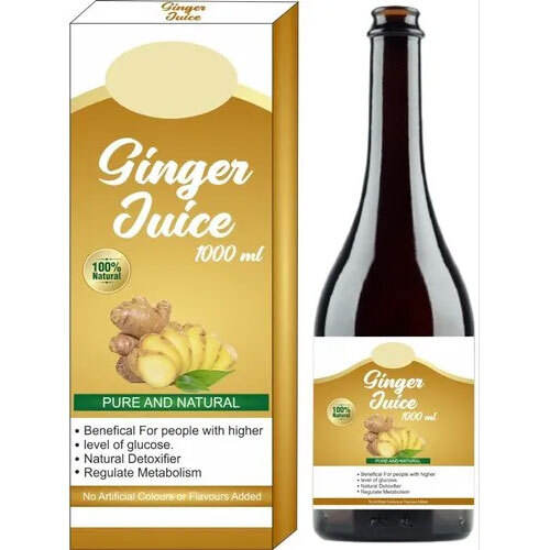 Ginger Juice 1000 Ml - Direction: Twice A Day Morning And Evening