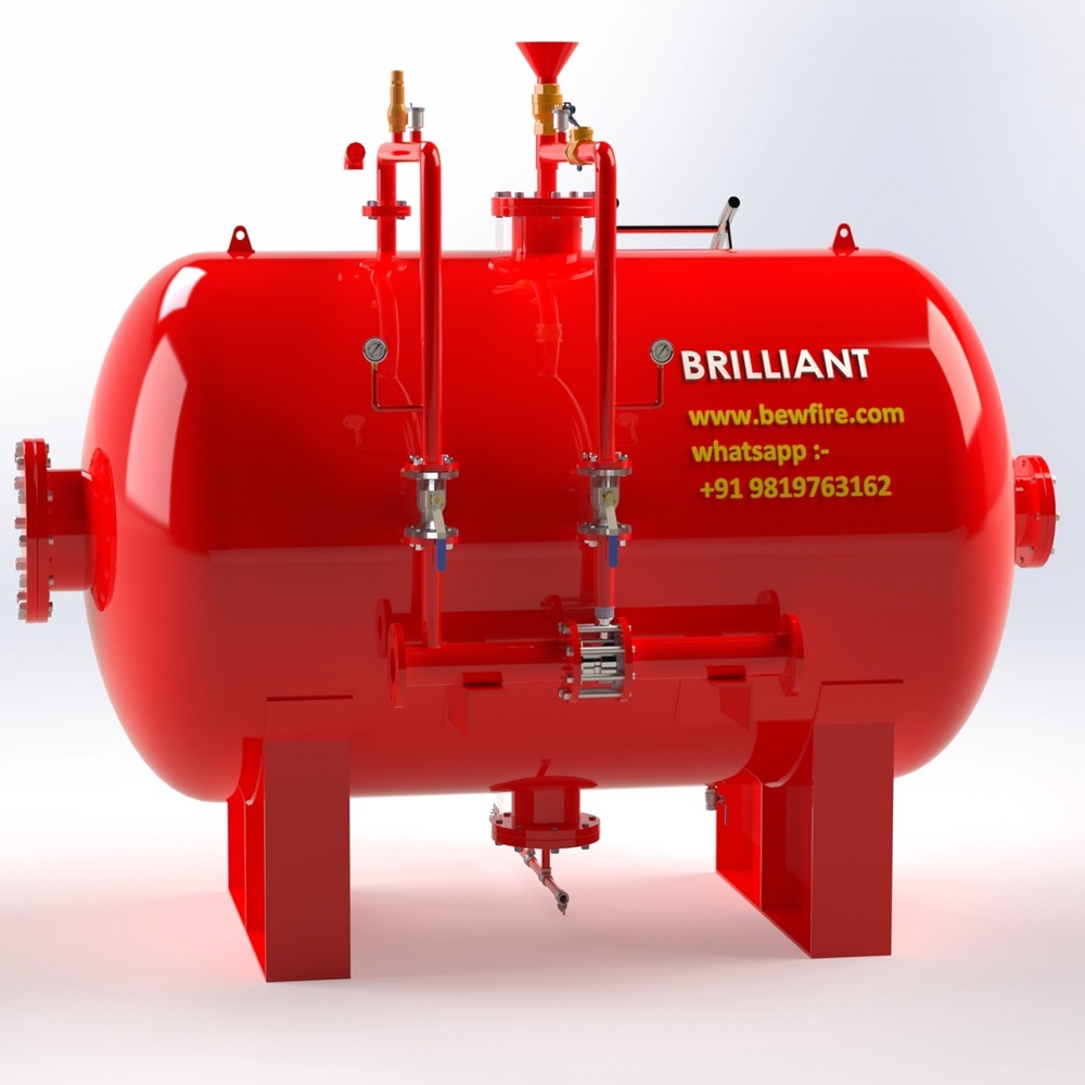 Horizontal Foam Bladder Tank - Application: For Fire