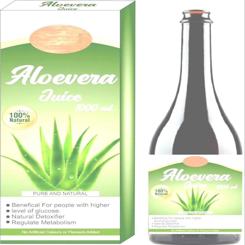 Aloevera Juice 500ml - Direction: Twice A Day In Morning And Evening