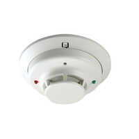 Photoelectric Smoke Detector - Abs Plastic, Ceiling Mounted, Round Shape, Classic White | Reliable Smoke Detection, 1-year Warranty