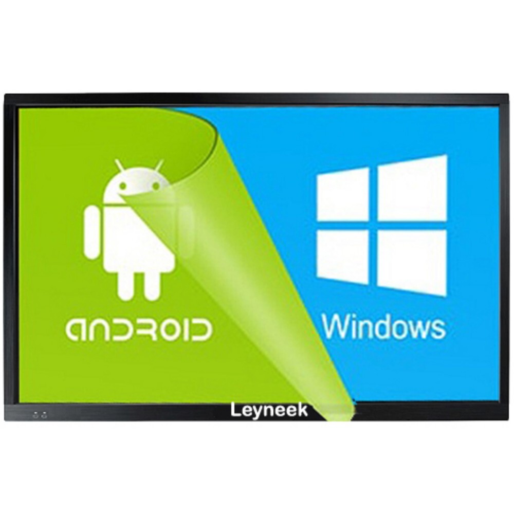 Ultra Hd 4K Display Interactive Flat Panel - Color: Black