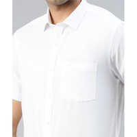 White Half Sleeve Formal Shirt