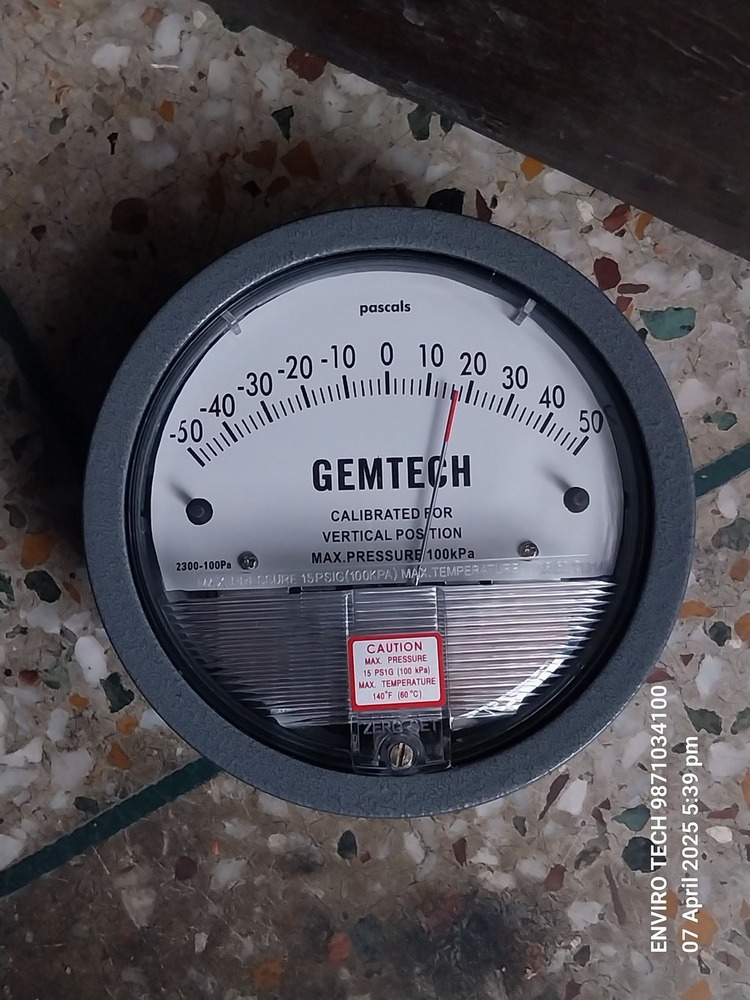GEMTECH_Differential Pressure Gauges - Rice Mill Machinery