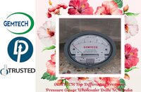 TOP Wholesale Dealers GEMTECH Differential Pressure Gauges by Hyderabad