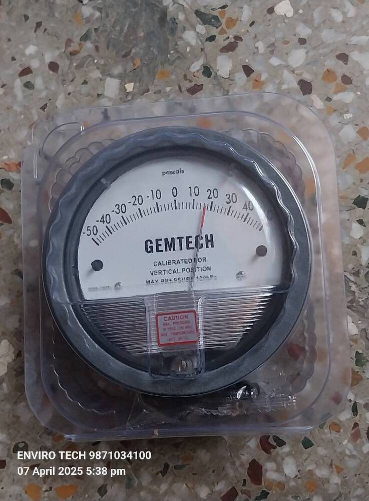 Online GEMTECH Differential Pressure Gauge Google Search India