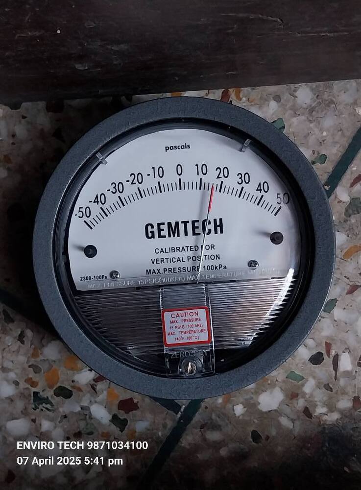 Top Ranking GEMTECH Differential Pressure Gauge Products From Verified In Delhi NCR