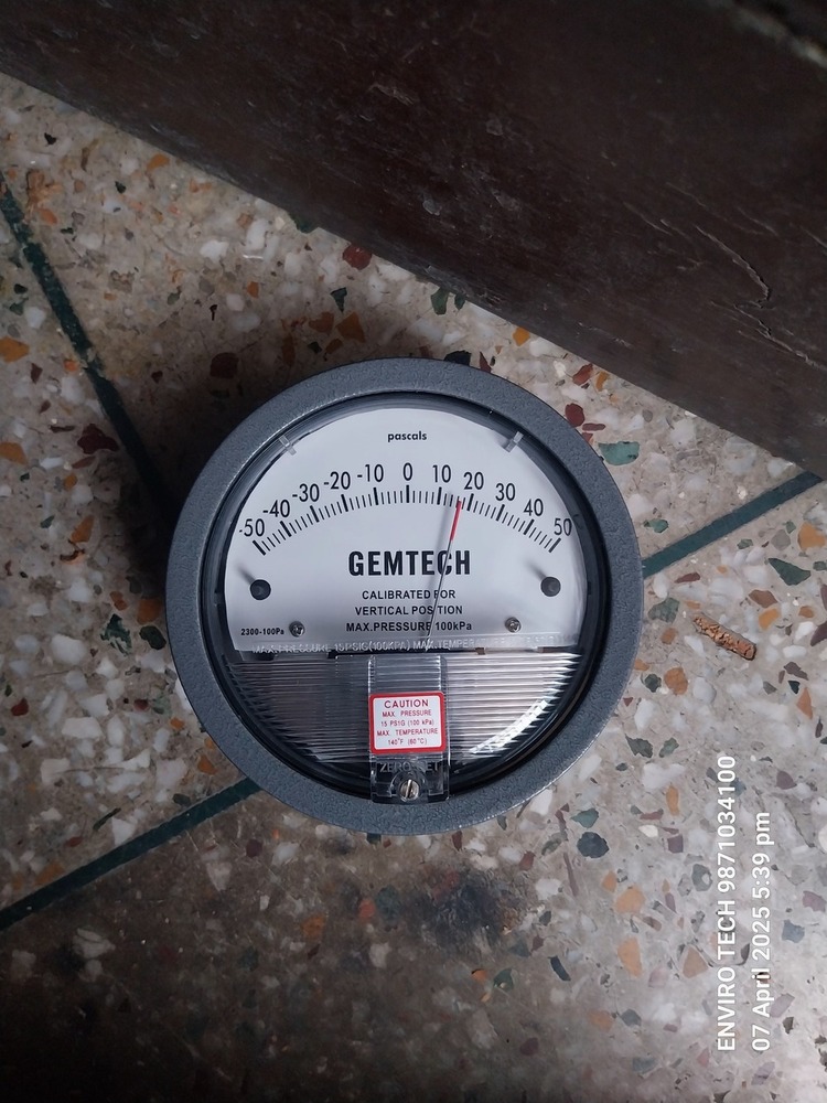 Top Ranking GEMTECH Differential Pressure Gauge Products From Verified In Delhi NCR