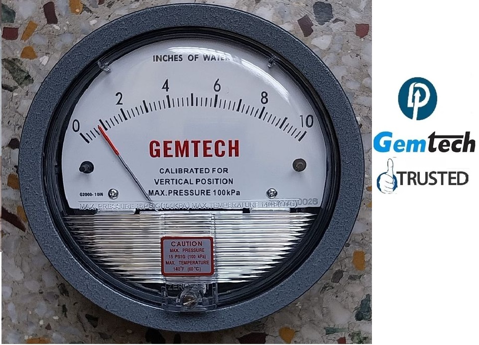 Series G2000 GEMTECH Differential Pressure Gauges by Ambala cantt