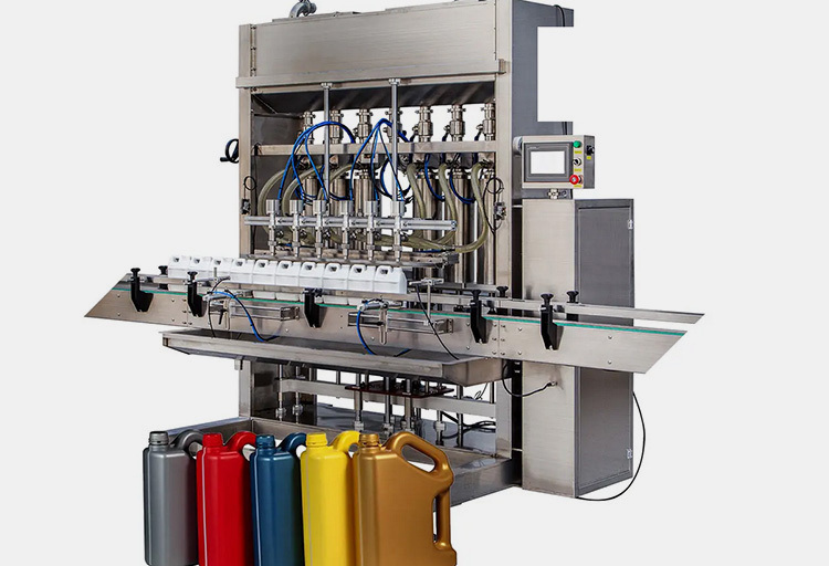 Pesticide filling machine