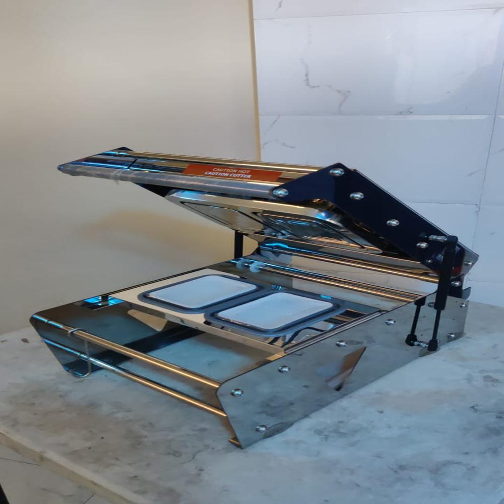 Double Container Sealing Machine