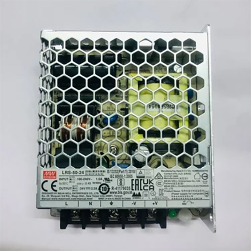Lrs 50 24 Meanwell Smps Power Supply - Color: Silver