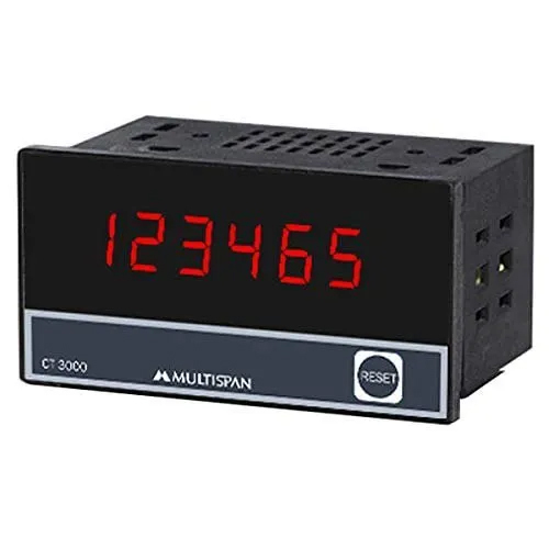 Multispan Ct-3000 Count Totalizer - Accuracy: 100 %
