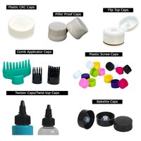 Plastic Caps - Plastic, 18-46mm Sizes, Screw Cap Type - With Seal And Without Seal Options For Bottles
