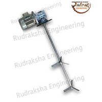 Worm Type Chemical Agitator - Color: Silver