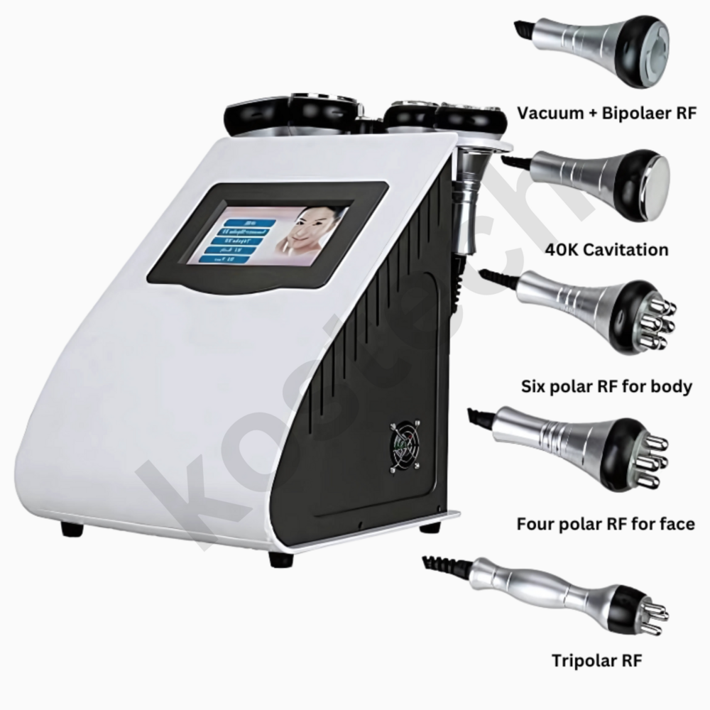 Portable Lipo Ultrasonic 40k Cavitation Rf Slimming 5 in 1 Machine