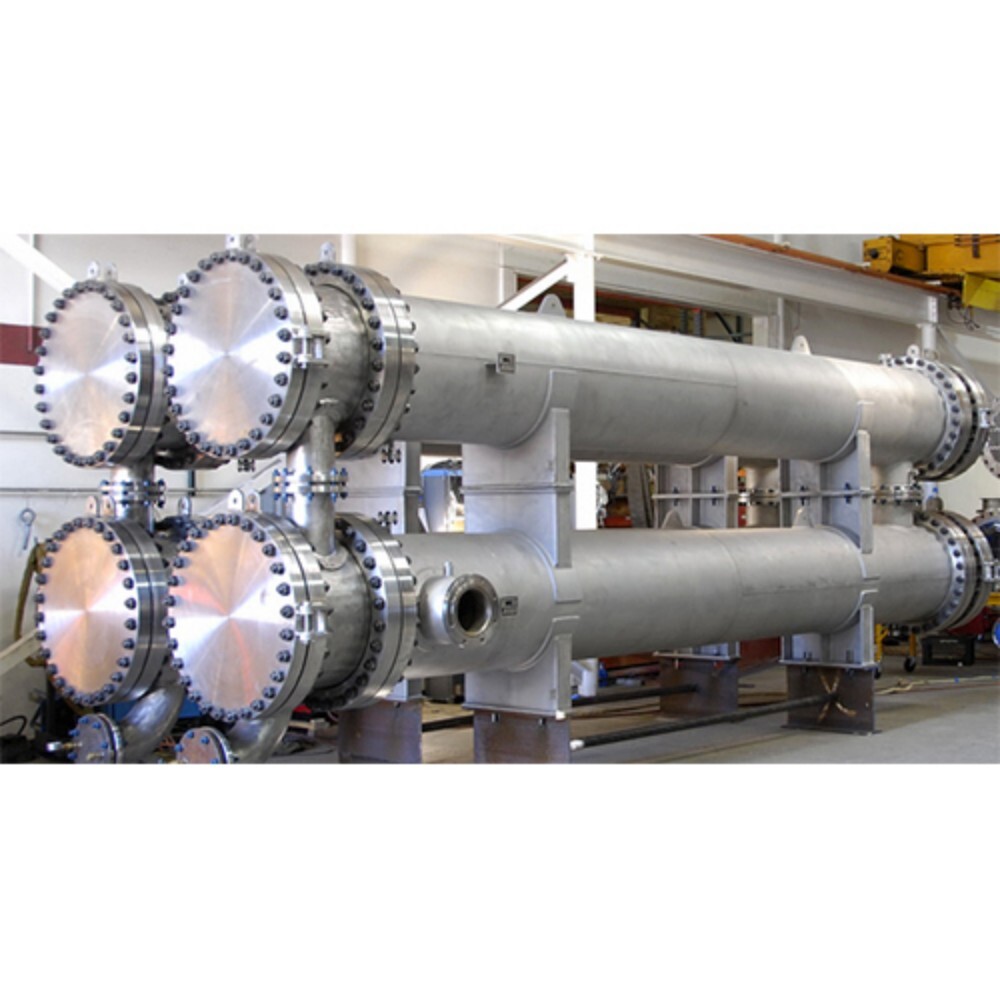 Stainless Steel Heat Exchanger - Color: Silver