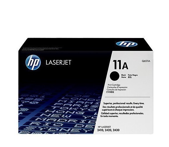 Hp 11A Black Toner Cartridge (Q6511A) - Features: Good Quality