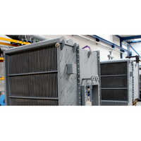 Industrial Steam Coil - Color: Metallic Grey