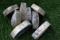 silver and golden designe gota patti lace