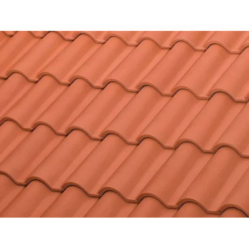 Ceramic Roof Tile - Color: Brown