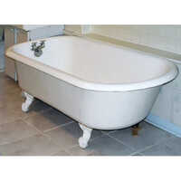 Ceramic Bathroom Tub - Color: White