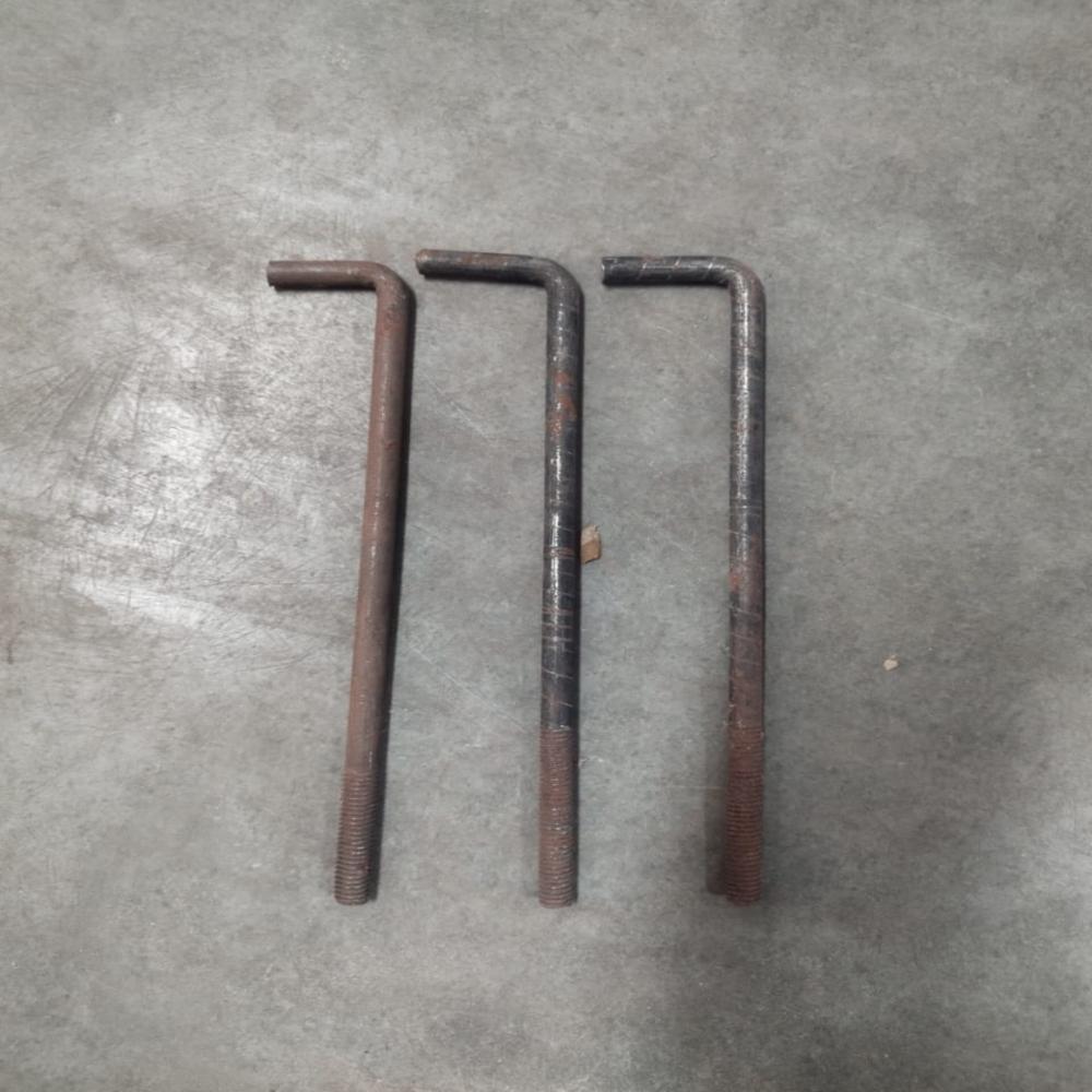 Ms Foundation Bolt Available In Tirupati Andhra Pradesh Or Industrial Construction - Color: Black
