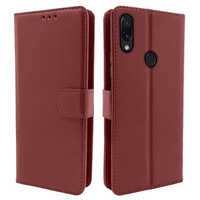 Mobile Flip Cover - Body Material: Leather