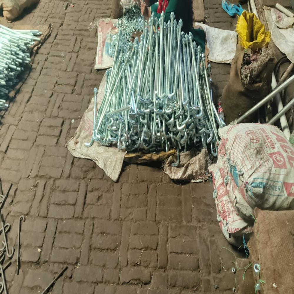 Ms Foundation Bolt Available In Warangal Telangana For Industrial Construction - Color: Black