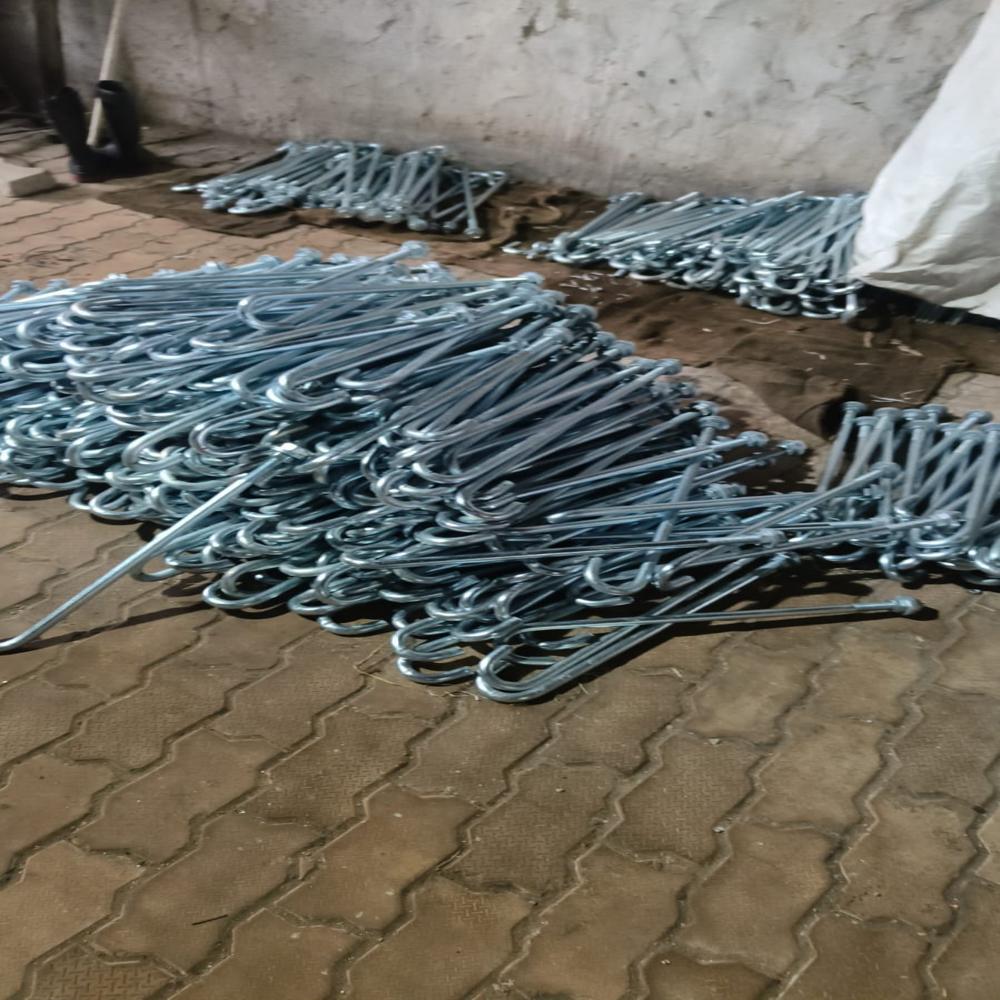 Ms Foundation Bolt Available In Warangal Telangana For Industrial Construction - Color: Black