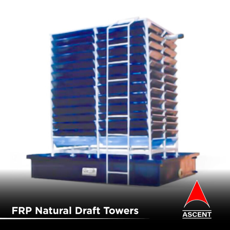 Frp Induced Draft Cooling Towers - Color: Blue