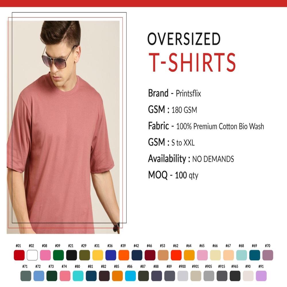 Oversize T Shirts - Age Group: 18-50