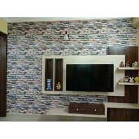 Stone Design Wallpaper - Material: Pvc