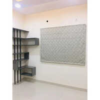 Fabric Roman Blinds - Color: Grey