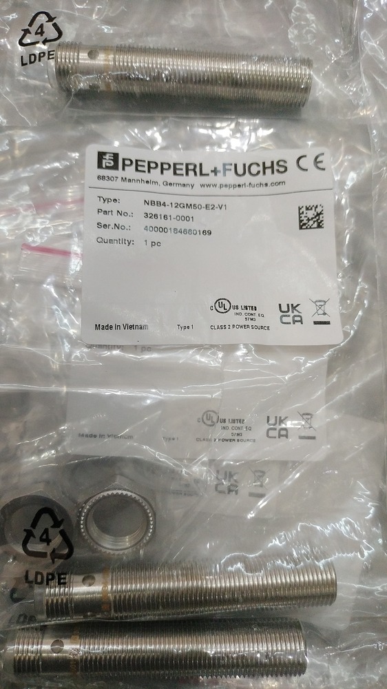 PEPPERL+FUCHS, NBB4-12GM50-E2-V1, K3HB-VLC-L2BT11 AC220